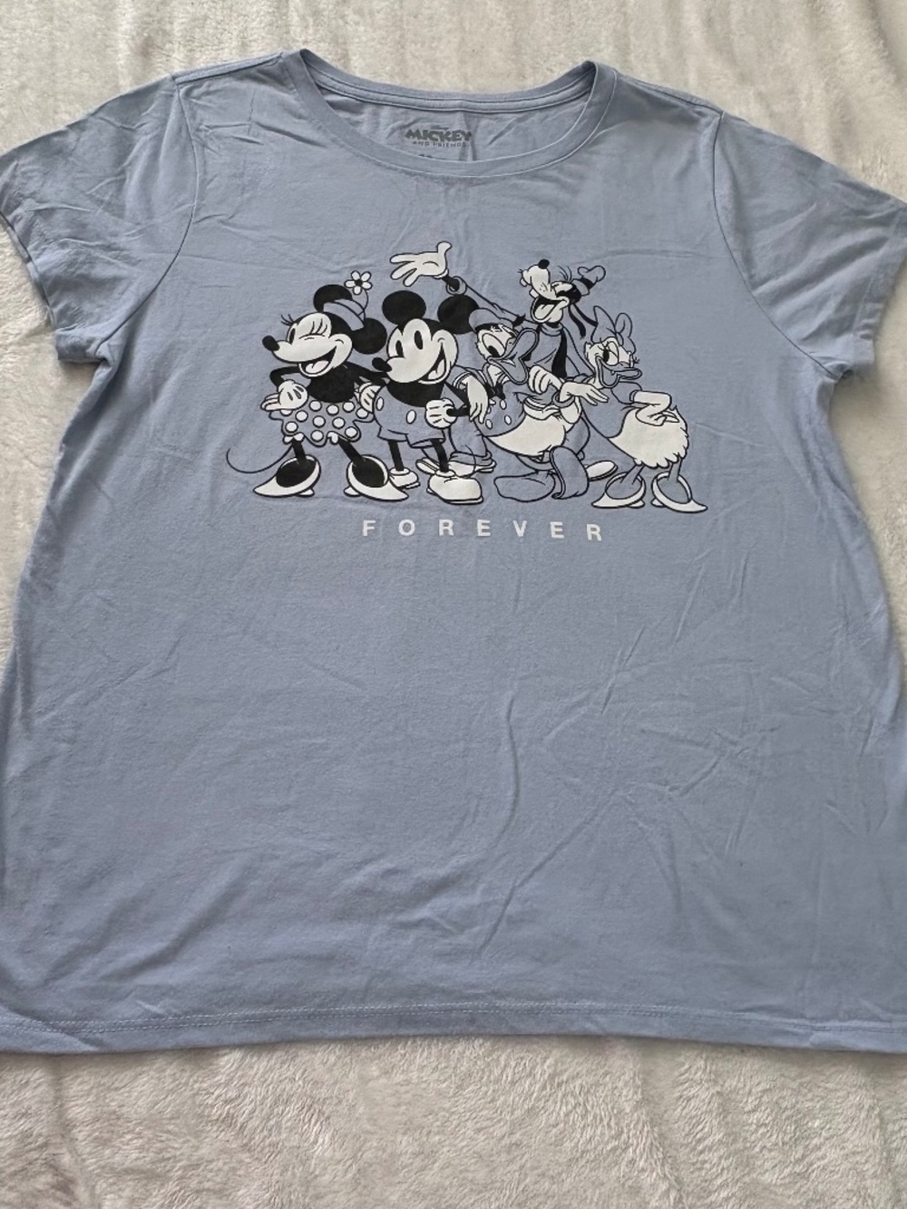Mickey and Friends Forever Purple Tee Shirt